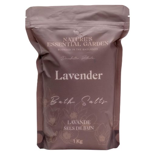 Picture of NATURES ESSENTIAL GARDEN BATH SALT - LAVENDER 1000GR                       