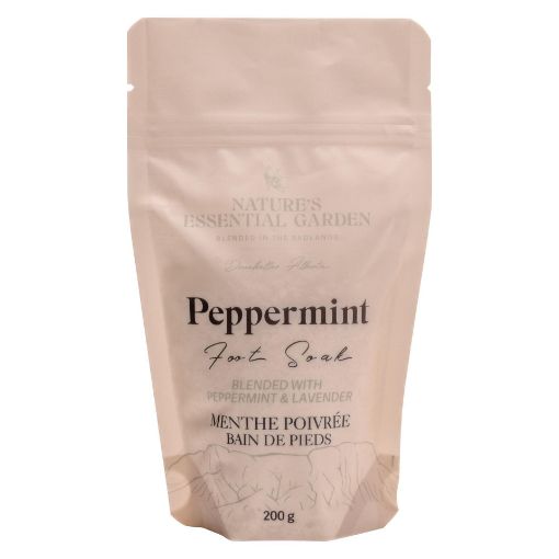 Picture of NATURES ESSENTIAL GARDEN FOOT SOAK - PEPPERMINT 200GR                      