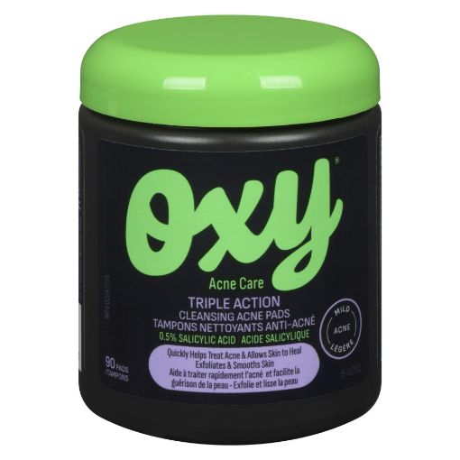 Picture of OXY TRIPLE ACTION CLEANSING ACNE PADS 90S