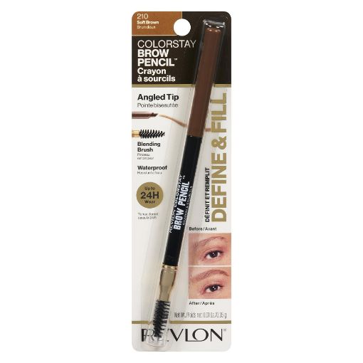 Picture of REVLON COLORSTAY BROW PENCIL - SOFT BROWN                                  
