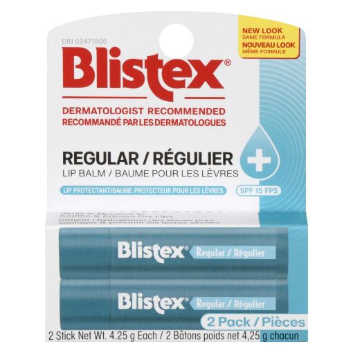 Picture of BLISTEX LIP BALM - REGULAR - TWIN PACK 2X4.5GR                             