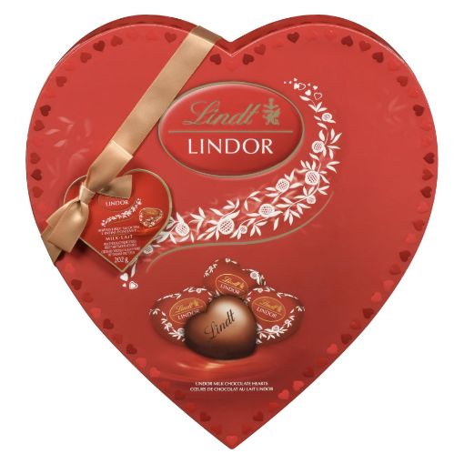 Picture of LINDT LINDOR VALENTINE AMOUR HEART - MILK 202GR