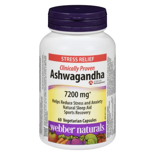 Picture of WEBBER NATURALS ASHWAGANDHA 7200MG VEGICAPS 60S