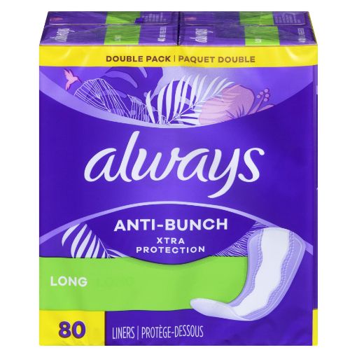 Picture of ALWAYS DRI-LINERS PANTILINER - LONG  80S                                   