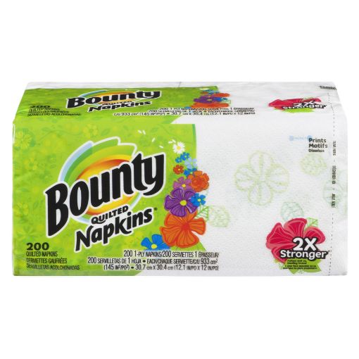 Picture of BOUNTY NAPKINS WHITE 200S
