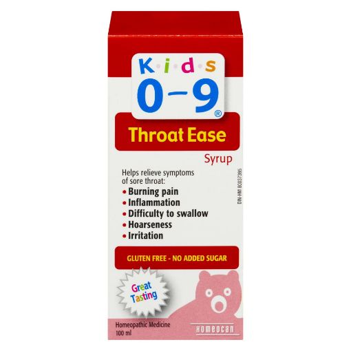 Picture of KIDS 0-9 THROAT EASE SYRUP 100ML