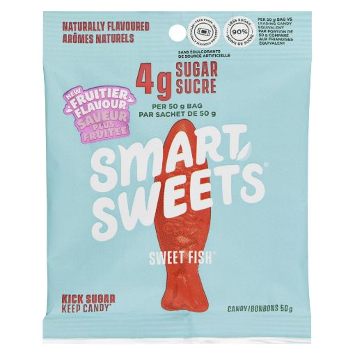 Picture of SMARTSWEETS SWEET FISH 50GR                                                
