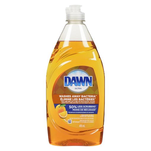 Picture of DAWN ULTRA DISH DETERGENT - ANTIBACTERIAL ORANGE 473ML