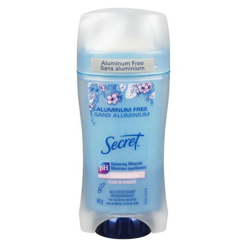 Picture of SECRET ALUMINUM FREE DEODORANT - CHERRY BLOSSOM 68GR
