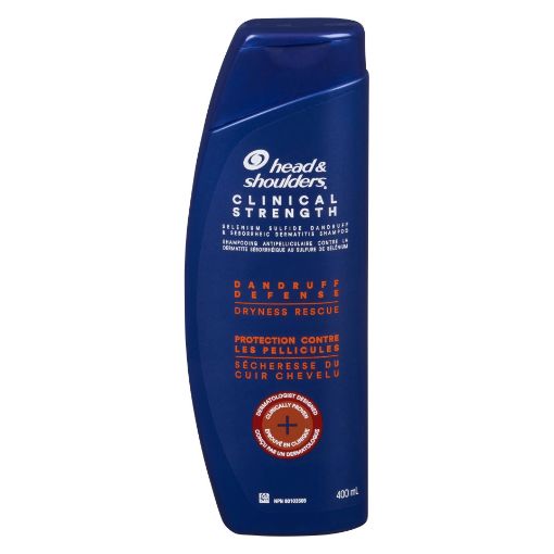 Picture of HEAD and SHOULDERS CLINICAL STRENGTH DRY SCALP SHAMPOO 400ML