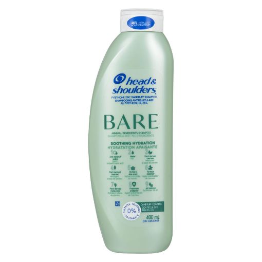 Picture of HEAD and SHOULDERS BARE PURE SOOTHING HYDRATION ANTI-DANDRUFF SHAMPOO 400ML