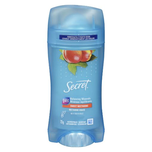 Picture of SECRET ANTIPERSPIRANT - INVISIBLE - SWEET NECTARINE 73GR