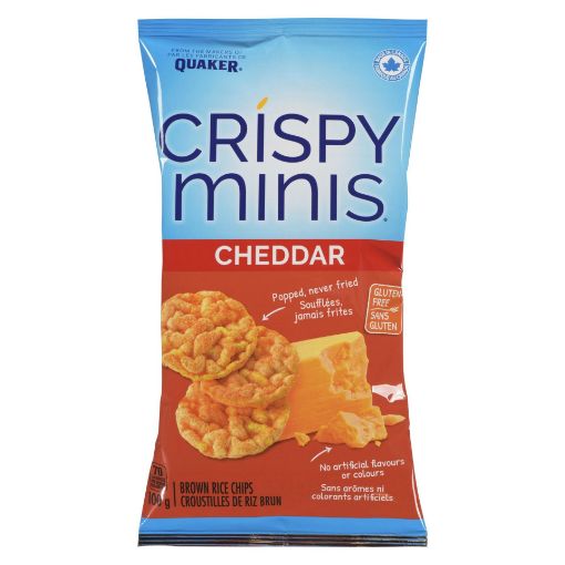 Picture of QUAKER CRISPY MINIS - CHEDDAR CHEESE 100GR                                 