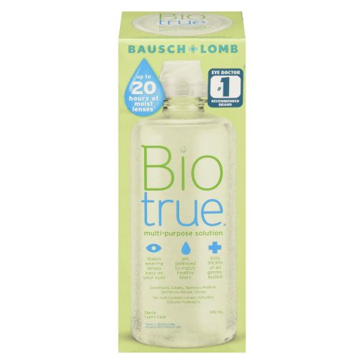 Picture of BAUSCH and LOMB BIOTRUE MULTI-PURPOSE SOLUTION 300ML
