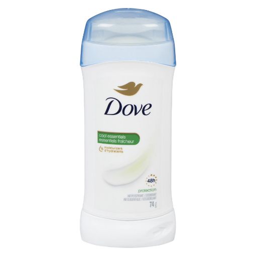 Picture of DOVE INVISIBLE SOLID DEODORANT - COOL ESSENTIALS 74GR                      