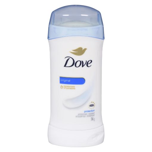 Picture of DOVE INVISIBLE SOLID DEODORANT - ORIGINAL 74GR                             