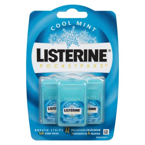 Picture of LISTERINE POCKET PACK - REFRESHING MINT 72S                                