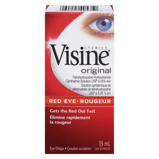Picture of VISINE EYE DROPS - ORIGINAL 15ML                                           