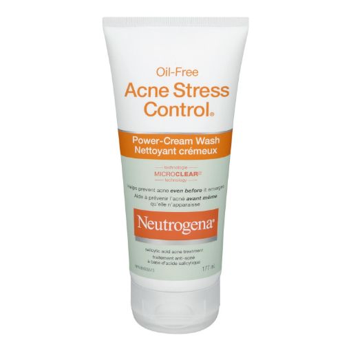 Picture of NEUTROGENA OIL FREE ACNE POWER CREAM WASH 177ML
