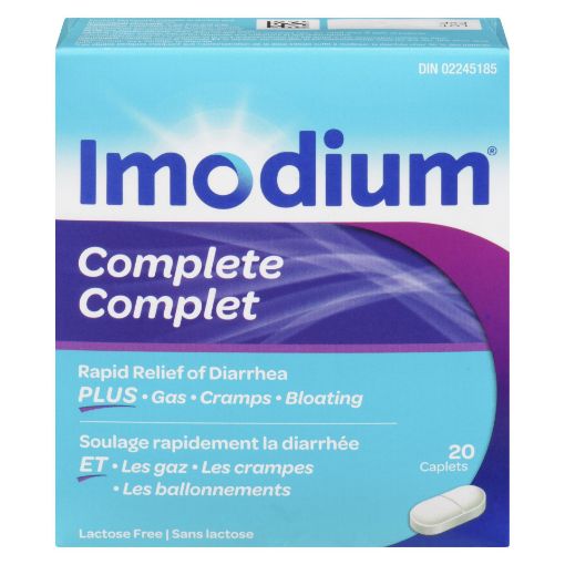 Picture of IMODIUM COMPLETE CAPLETS 20S                                               