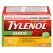 Picture of TYLENOL SINUS - DAY - EXTRA STRENGTH TABLETS 20S