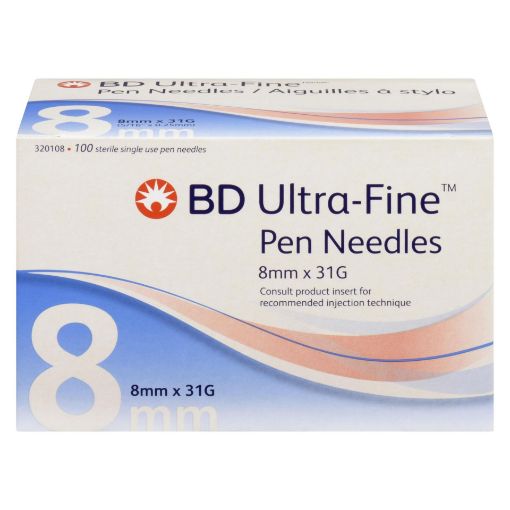 Picture of BD ULTRA FINE II PEN NDL 31G 8MM 1200 100S