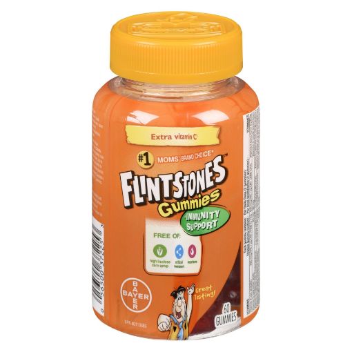 Picture of FLINTSTONES GUMMIES + IMMUNITY SUPPORT 60S