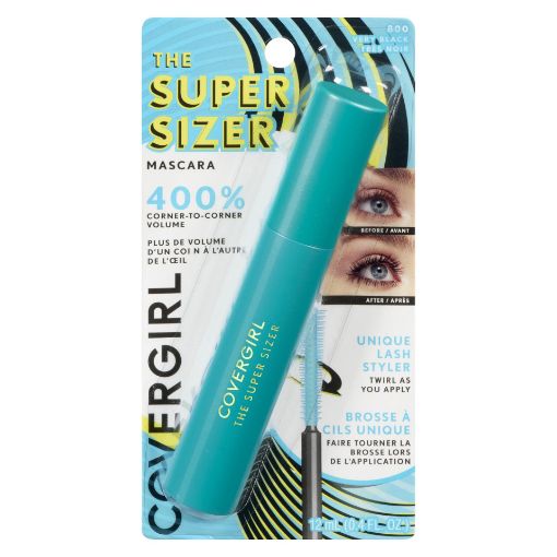 Picture of COVERGIRL THE SUPER SIZER MASCARA - VERY BLACK C3A                         