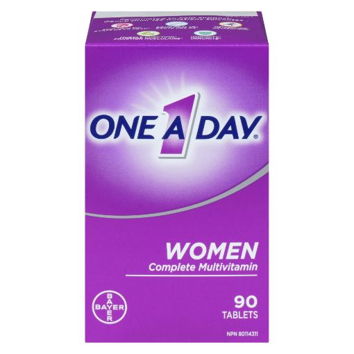 Picture of ONE A DAY COMPLETE MULTIVITAMIN - WOMENS TABS 90S