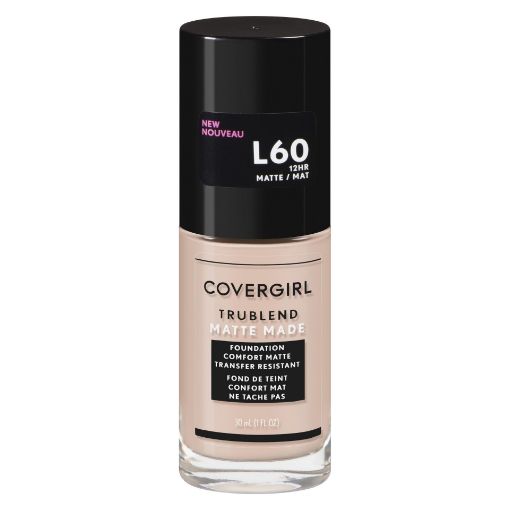 Picture of COVERGIRL TRUBLEND MATTE MADE FOUNDATION - LIGHT NUDE - L60                