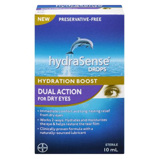 Picture of HYDRASENSE EYE DROP VIAL - DUAL ACTION 10ML