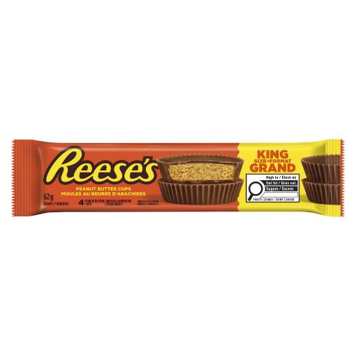 Picture of REESES PEANUT BUTTER - KING SIZE 62GR