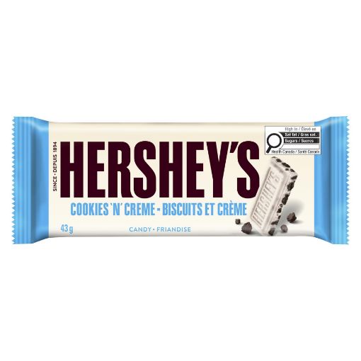 Picture of HERSHEY COOKIES N CREME BAR 43GR                                           