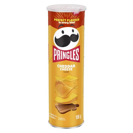 Picture of PRINGLES CHIPS - CHEDDAR CHEEZE 156GR                                      