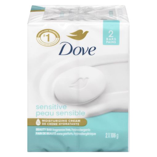 Picture of DOVE BAR SOAP - SENSITIVE SKIN 2X106GR                                     