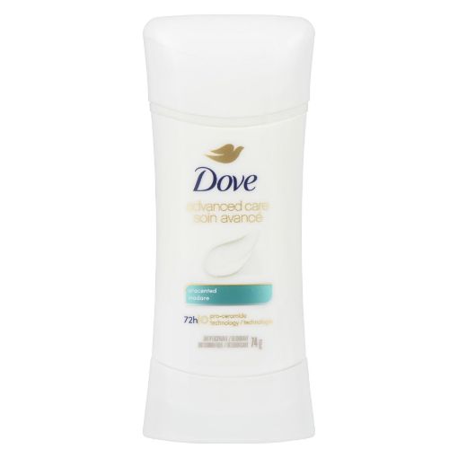 Picture of DOVE ADVANCED CARE INVISIBLE SOLID ANTIPERSPIRANT - UNSCENTED 74GR