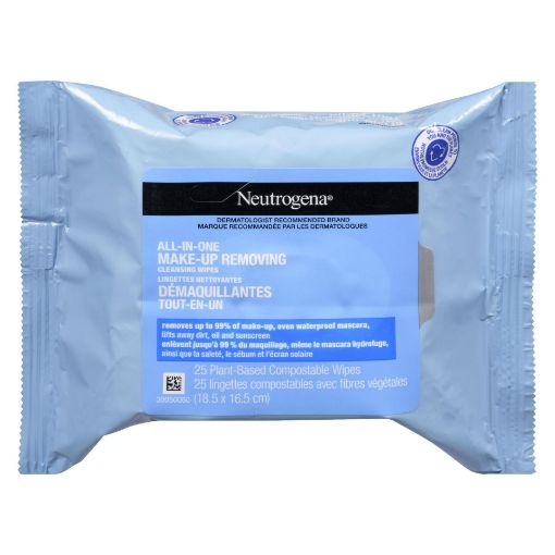 Picture of NEUTROGENA CLOTHS - ALL IN ONE 25S                                         