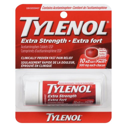 Picture of TYLENOL ES VIAL TABLET 10S                                                 