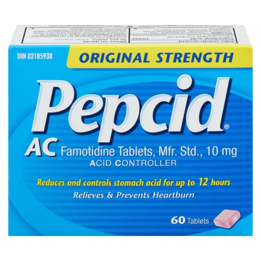 Picture of PEPCID AC EASY SWALLOW TABLET 60S                                          