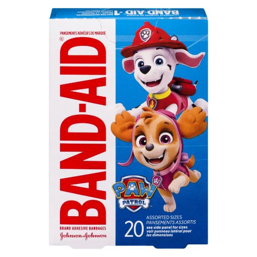 Picture of BAND-AID BANDAGE - PAW PATROL - ASSORTED 20S                               