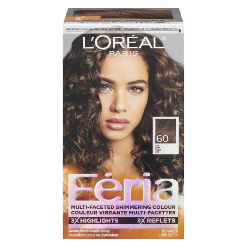 Picture of LOREAL FERIA HAIR COLOUR - CRYSTAL BROWN #60                               