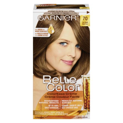 Picture of GARNIER BELLE COLOR HAIR COLOUR - DARK BLONDE #70                          