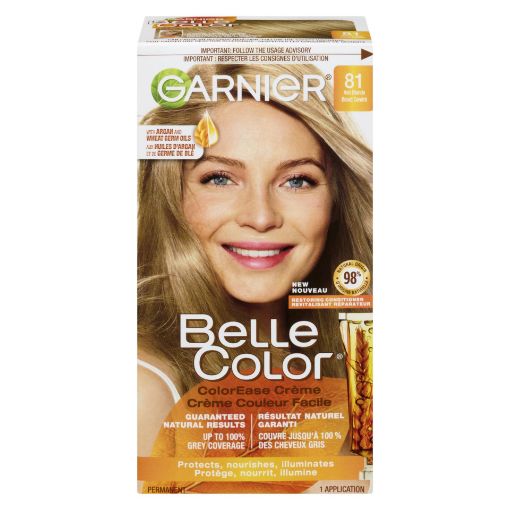 Picture of GARNIER BELLE COLOR HAIR COLOUR - ASH BLONDE #81                           