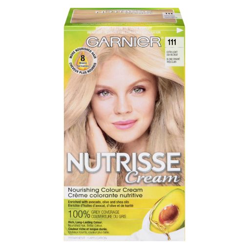 Picture of GARNIER NUTRISSE CREAM EXTRA LIGHT ASH BLONDE 111                          