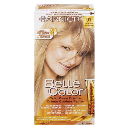 Picture of GARNIER BELLE COLOR HAIR COLOUR - LIGHT ASH BLONDE #91                     
