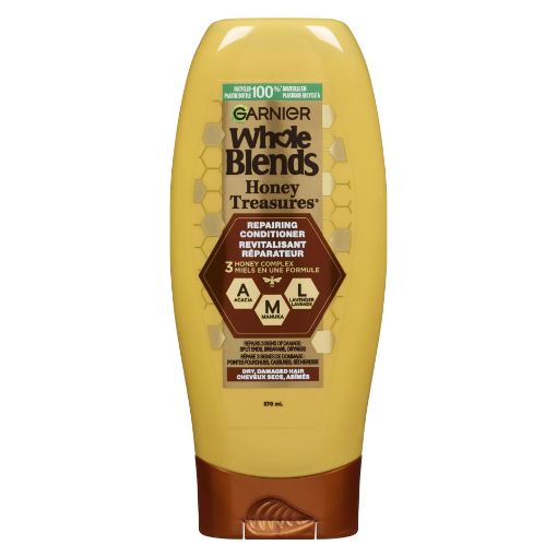 Picture of GARNIER WHOLE BLENDS CONDITIONER - HONEY TREASURES 370ML                   