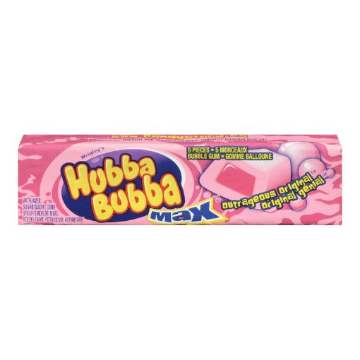 Picture of HUBBA BUBBA MAX GUM - ORIGINAL 5S                                          