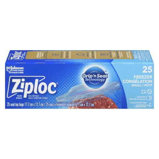 Picture of ZIPLOC BRAND FREEZER BAGS SM 25S                                           