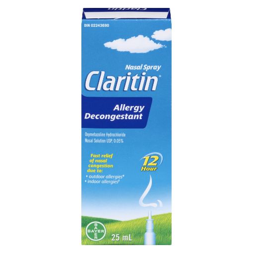 Picture of CLARITIN ALLERGY DECONGESTANT 25ML