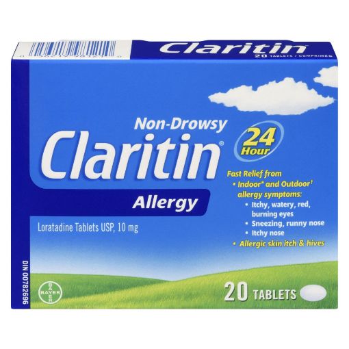 Picture of CLARITIN TABLET 10MG 20S                                                   